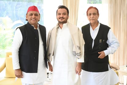 UP  Akhilesh and Azam meet SP issues emotional post Azam says, If you spread
