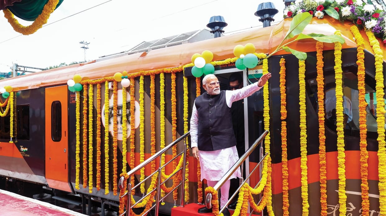 PM Modi to Flag Off 4 New Vande Bharat Trains Tomorrow Check Schedule Full Route Details