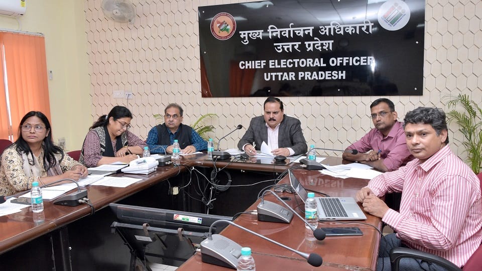 UP Chief Electoral Officer Issues Strict Directives to District Officials for Voter List Revision
