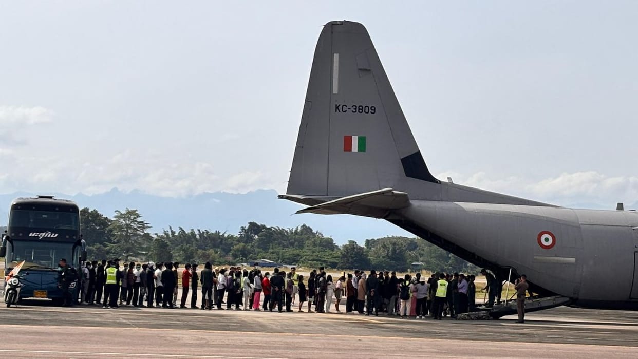Himachal Thirteen Himachalis among 270 Indians brought to India from Myanmar reached home safely