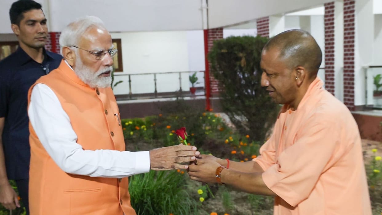 PM Modi Visit in Kashi on 53rd visit Written on X Overwhelmed by grand welcome of my family members in Kashi