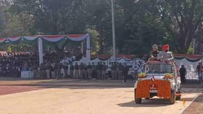 Uttarakhand Foundation Day Silver Jubilee Celebrations CM and Governor attends raitik parade held in dehradun