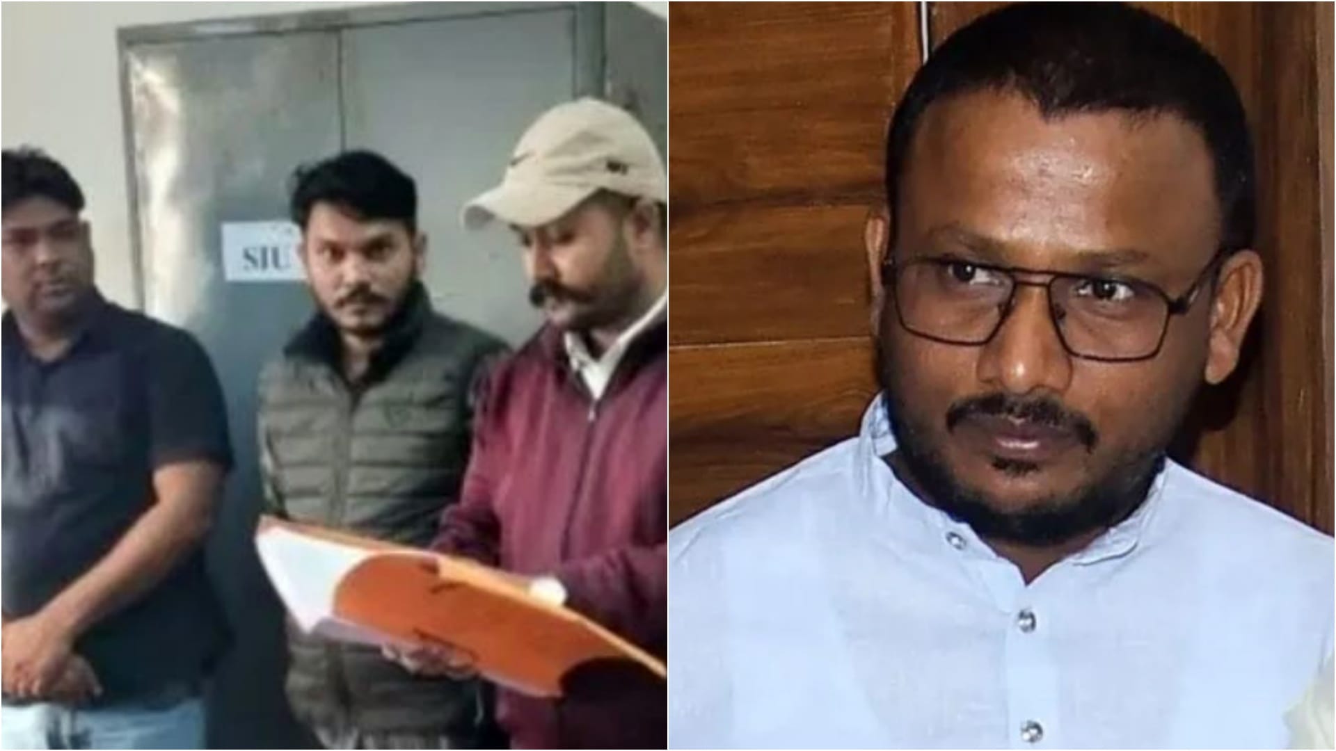 विधायक जयकृष्ण पटेल का पीए हिरासत में