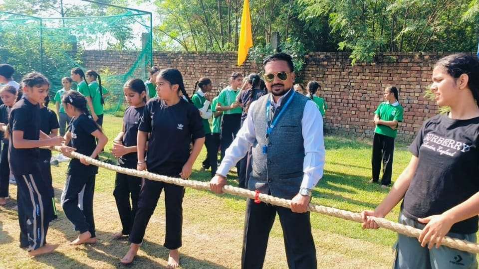 Shining Star School emerged victorious in the Under-12-14 Inter-School Tug of War Tournament