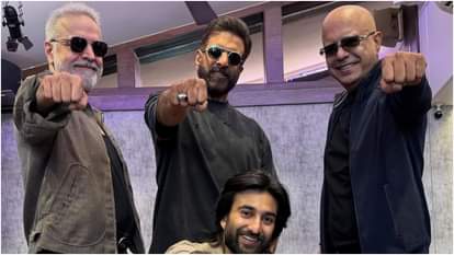 Boogie Woogie Reunion Jaaved Jaaferi Naved And Ravi Behl Dance On Mizan Jafari Song Shauk 3 Of De De Pyar De 2