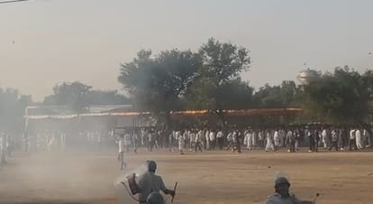 DNT Sangharsh Samiti's agitation intensifies in Pali, highway blocked