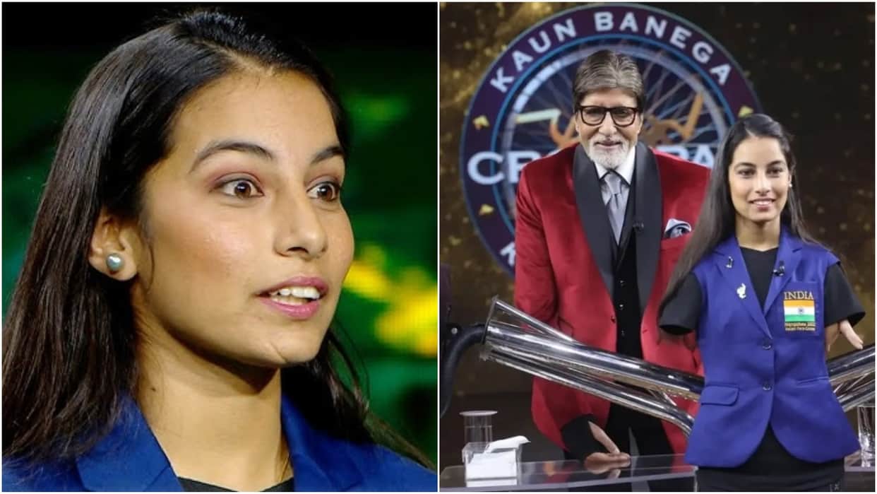 One Year Before Para Archer Sheetal Devi Dream Her Selection In Able Bodied Team In KBC Front Of Big B