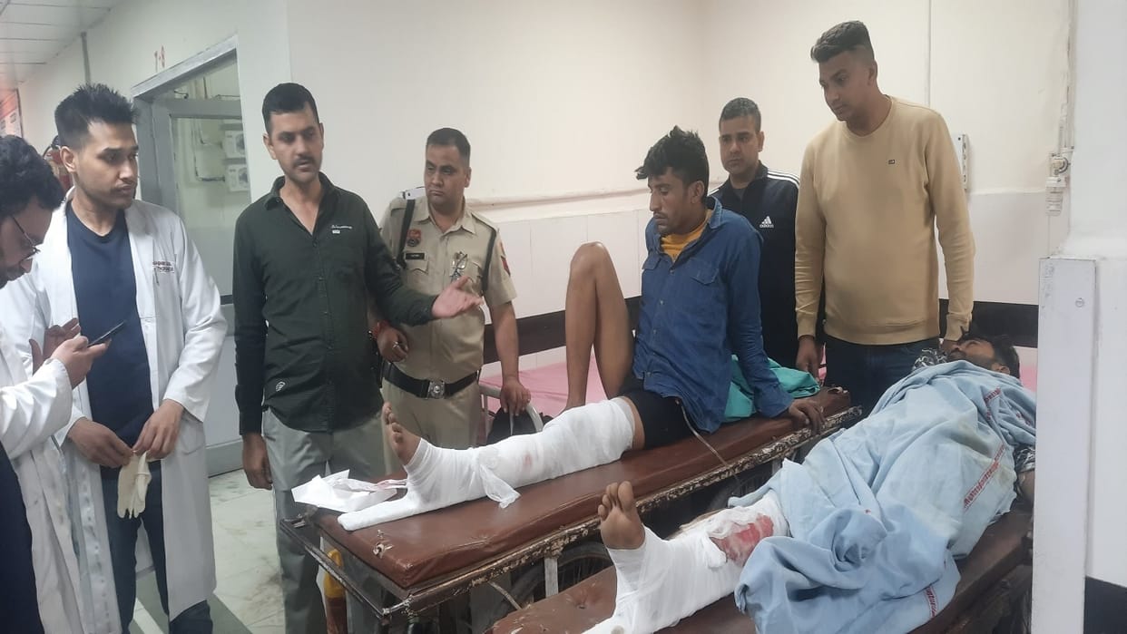 Haryana Crime: Two criminals injured in police encounter in Panipat, three illegal pistols recovered