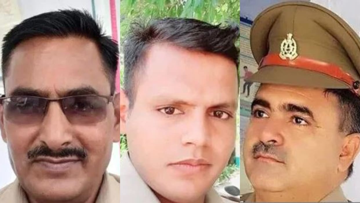 A report has been filed against the then Inspector-in-Charge and three others for shooting a constable.