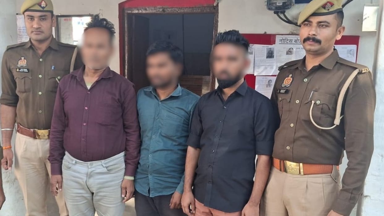 Three young men and two young women were sent to jail on charges of prostitution.