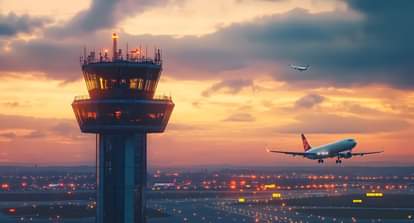 Delhi airport traffic glitch atc issue Aviation Minister Naidu meet says improve air traffic control system