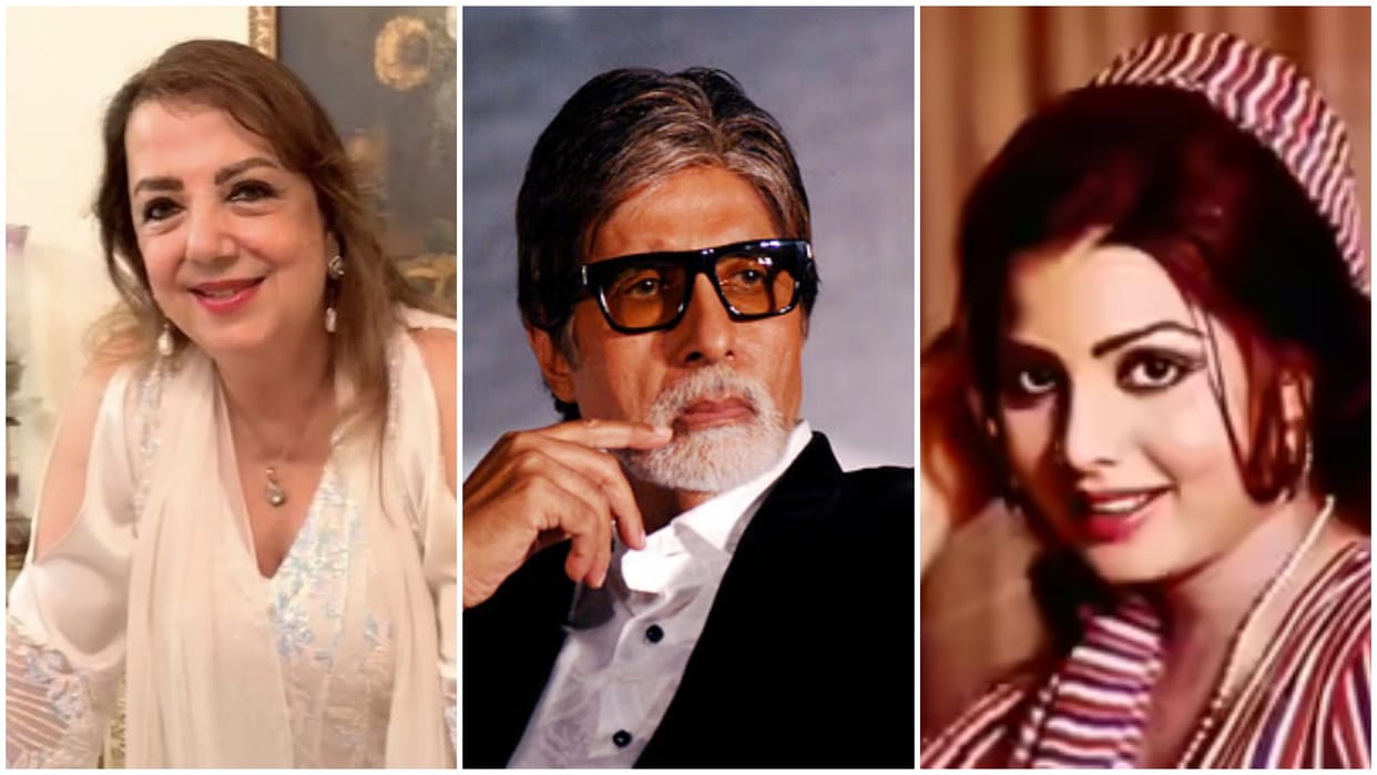 Amitabh bachchan pays emotional tribute to sulakshana pandit and zarine khan death