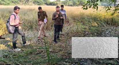 Kanpur three month old skeleton was found near Bharat Petroleum depot police suspect body was burnt with acid