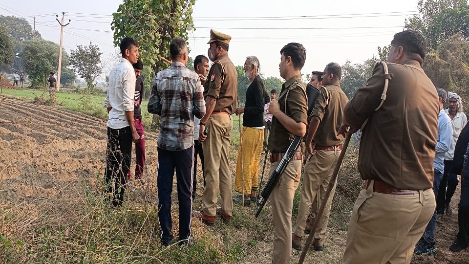 Announcement of farmers of Bhandai - will not give land for township expansion
