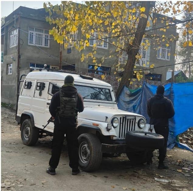 Counter Intelligence Kashmir teams conducted searches in several jails