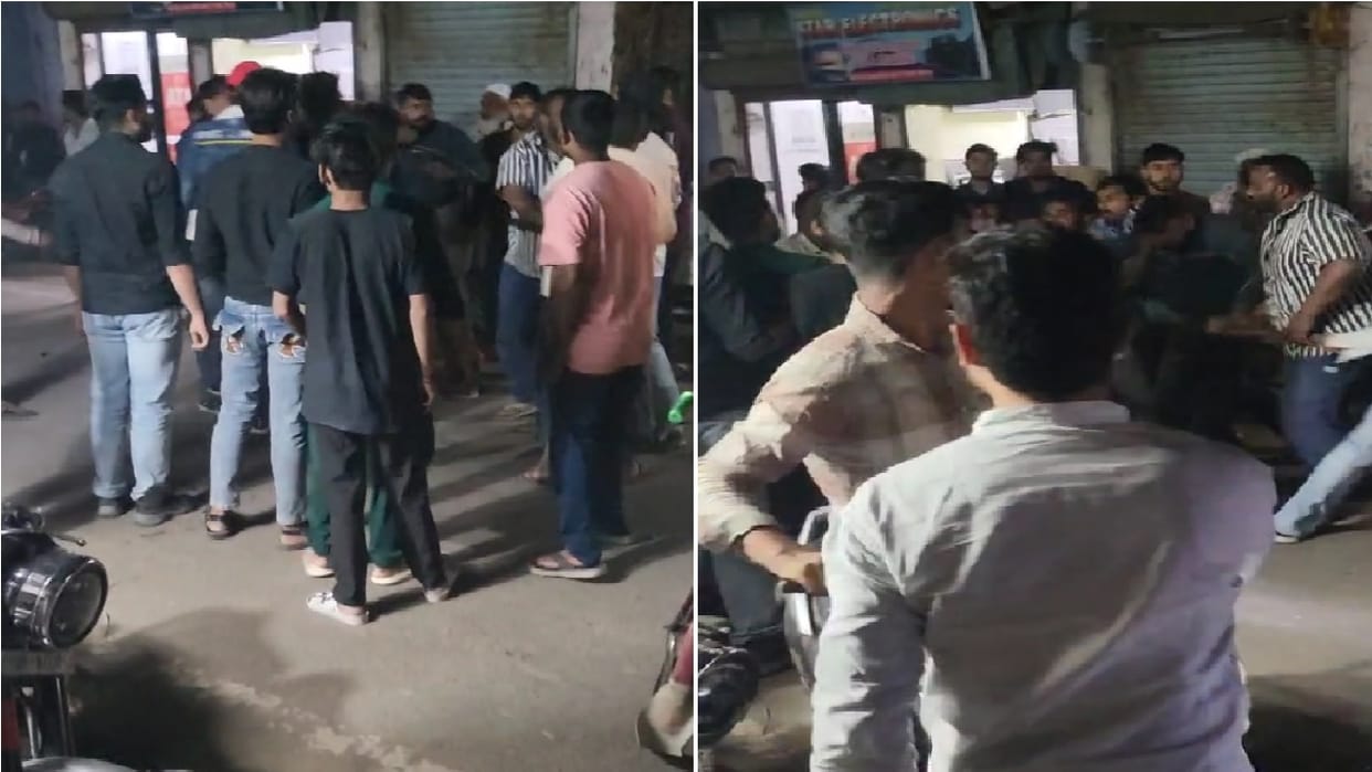 young man was chased and beaten for parking his bike in Bulandshahar