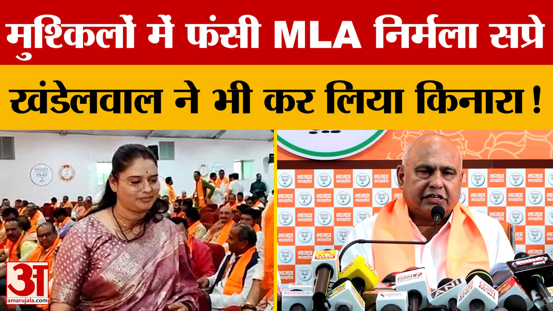 MP News : निर्मला सप्रे पर लटकी हाईकोर्ट की तलवार, बीजेपी के हेमंत खंडेलवाल ने भी कर लिया किनारा!