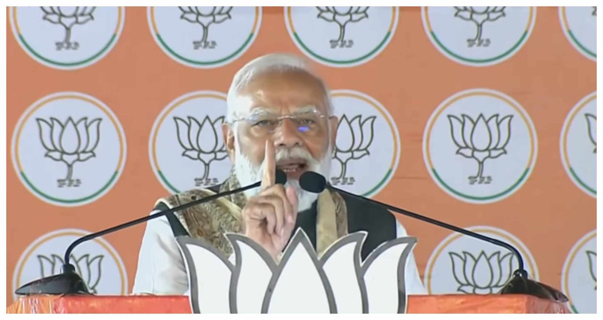 bihar election 2025 pm narendra modi rally in sitamarhi jungle raj shock nda development promise