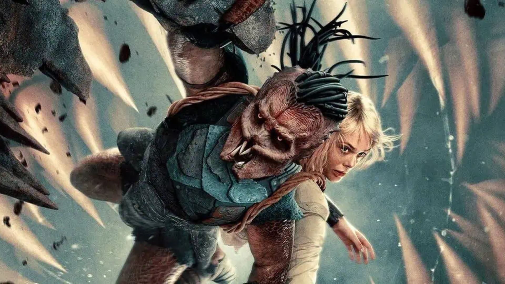 hollywood movie Predator Badlands box office collection report day 2 Elle Fanning