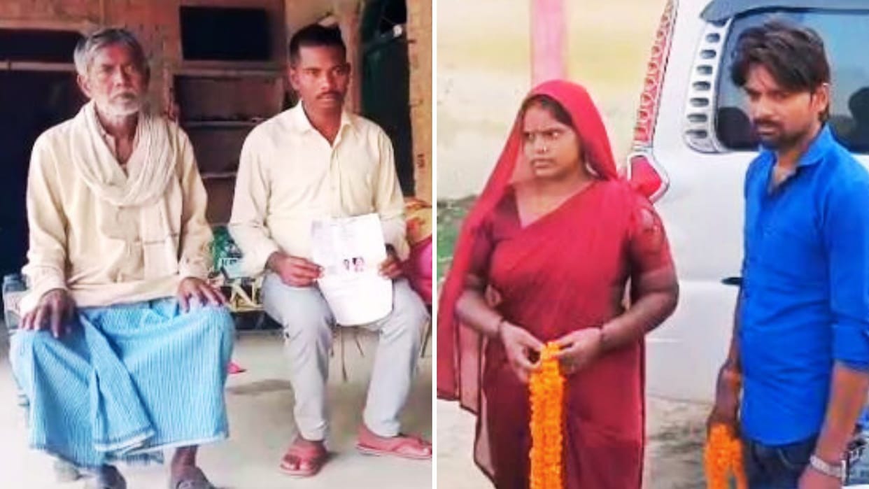 After marriage and child married woman fell in love in jaunpur threatened her husband for her lover
