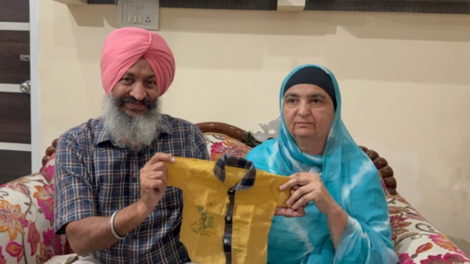 words written on first shirt cricketer harmanpreet kaur wore after birth became her destiny father still keep