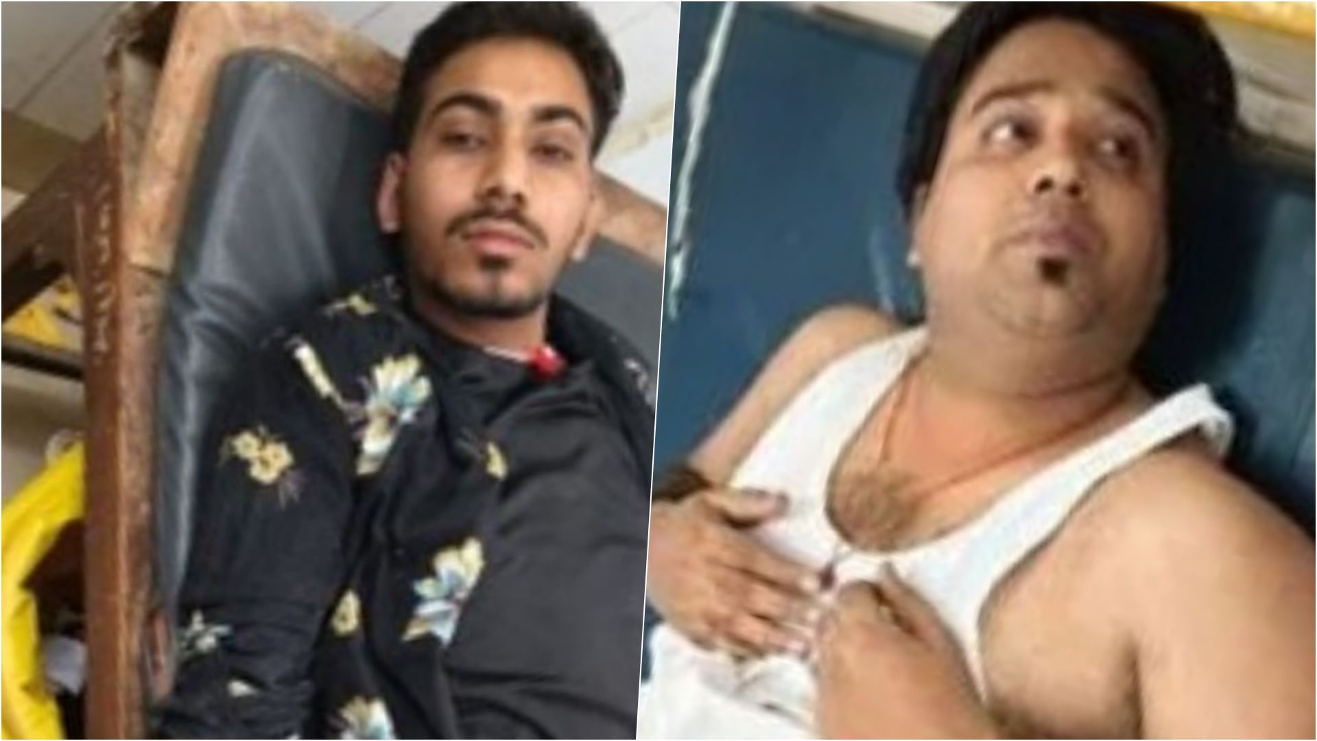 हमले में घायल दुकान मालिक और बचाने गया युवक