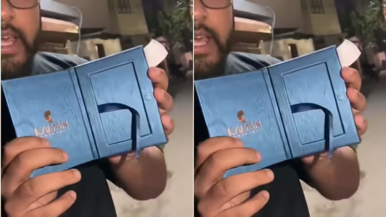 Ordered gold coins from Instamart opened the box in front of the delivery person and was shocked Video Viral