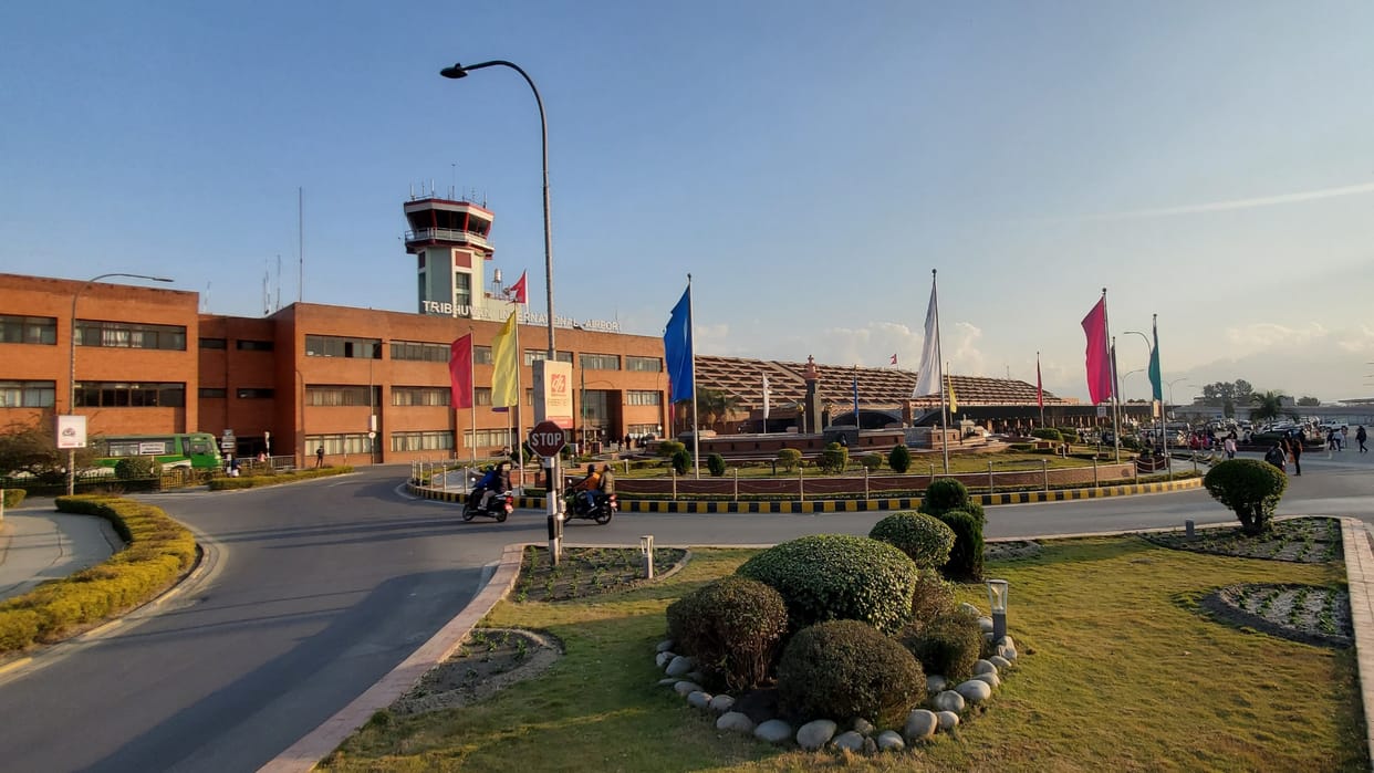 All flight movement in Nepal Airport halted following a technical glitch in the lights along runway