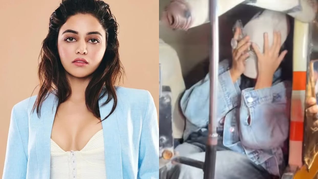 Why Wamiqa Gabbi Hiding Her Face In Viral Video