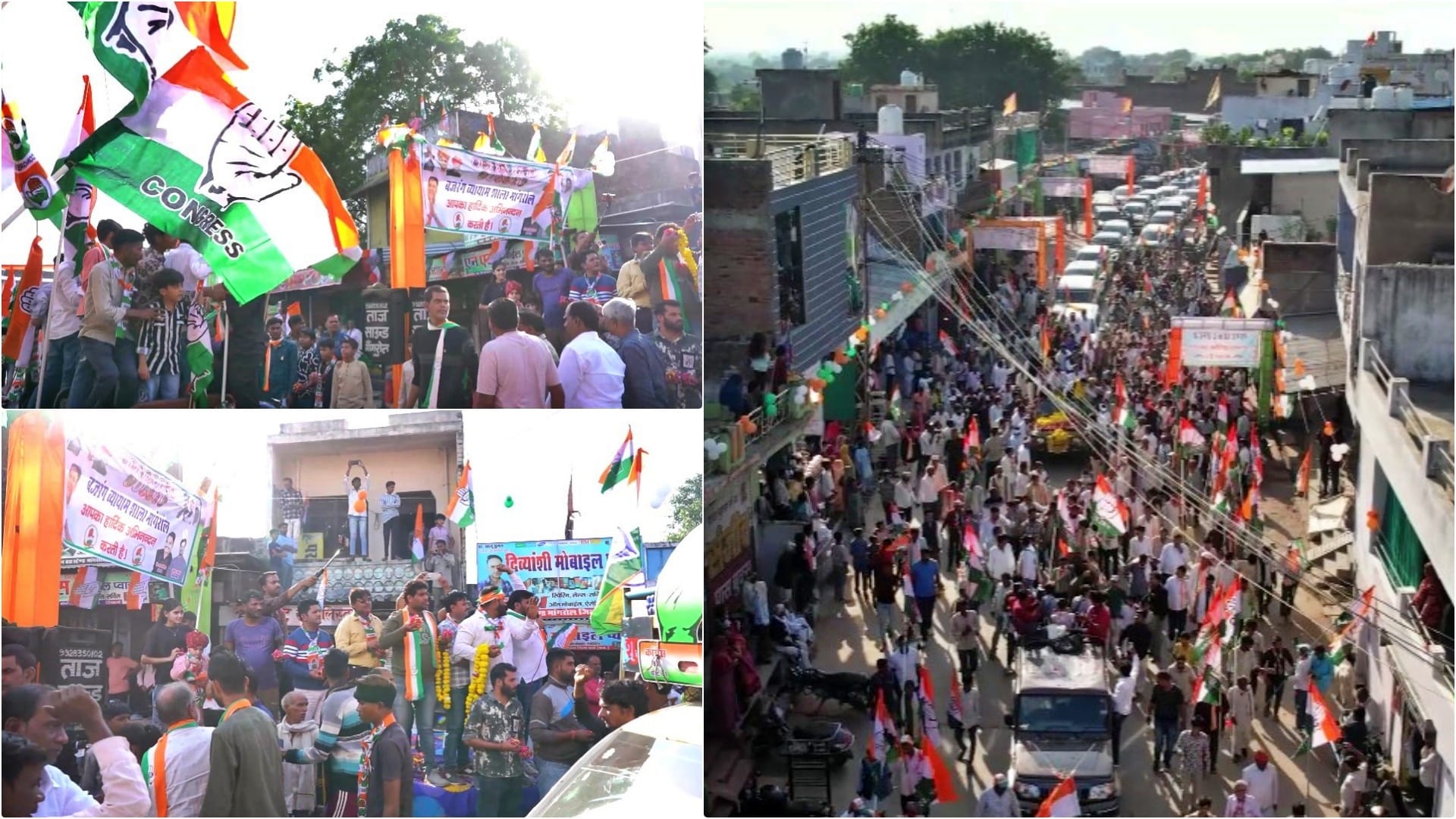 Anta By-poll: Congress holds roadshow in support of candidate Bhaya, Gehlot and Dotasara target ruling party