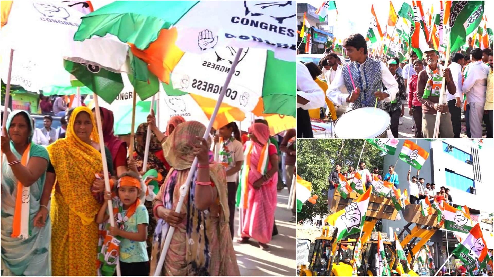 Anta By-poll: Congress holds roadshow in support of candidate Bhaya, Gehlot and Dotasara target ruling party