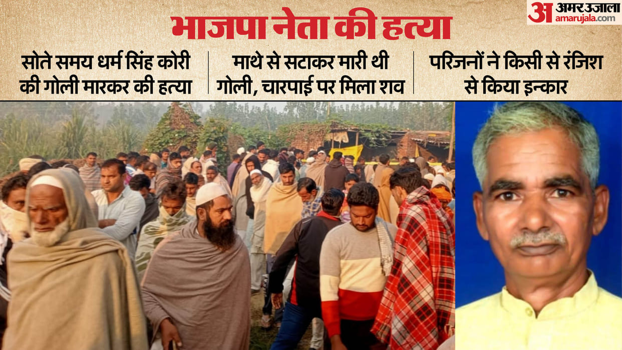 BJP leader shot dead while sleeping in Saharanpur