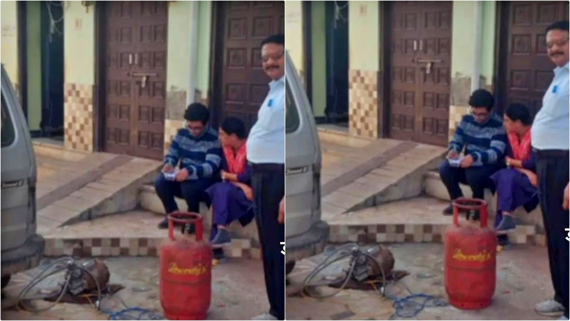 अवैध गैस रीफिलिंग पर डीएसओ ने की कार्रवाई