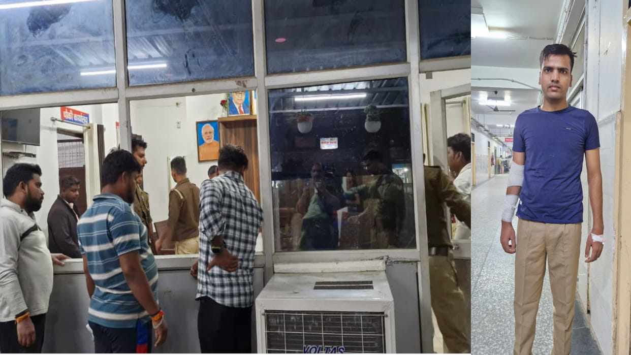A woman died at Gorakhpur's BRD Medical College. Family members created a ruckus, police station in-charge was