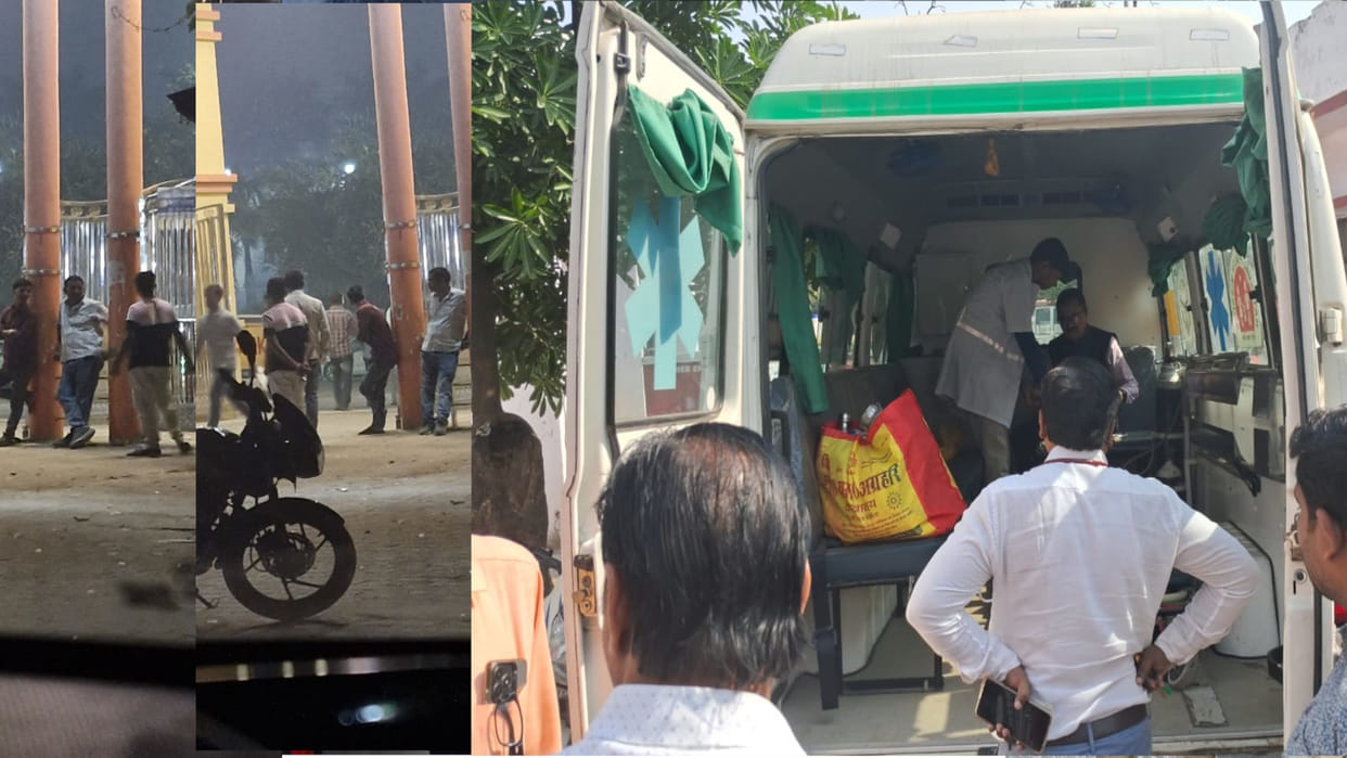 Call from Prayagraj... recorded but the person said.Gorakhpur ambulance business is in full swing