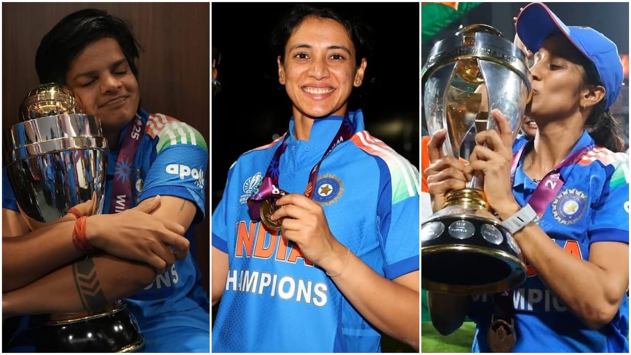 Jemimah Rodrigues, Shafali Verma and Smriti Mandhana Brand Value Cross ₹1 Crore After World Cup Triumph