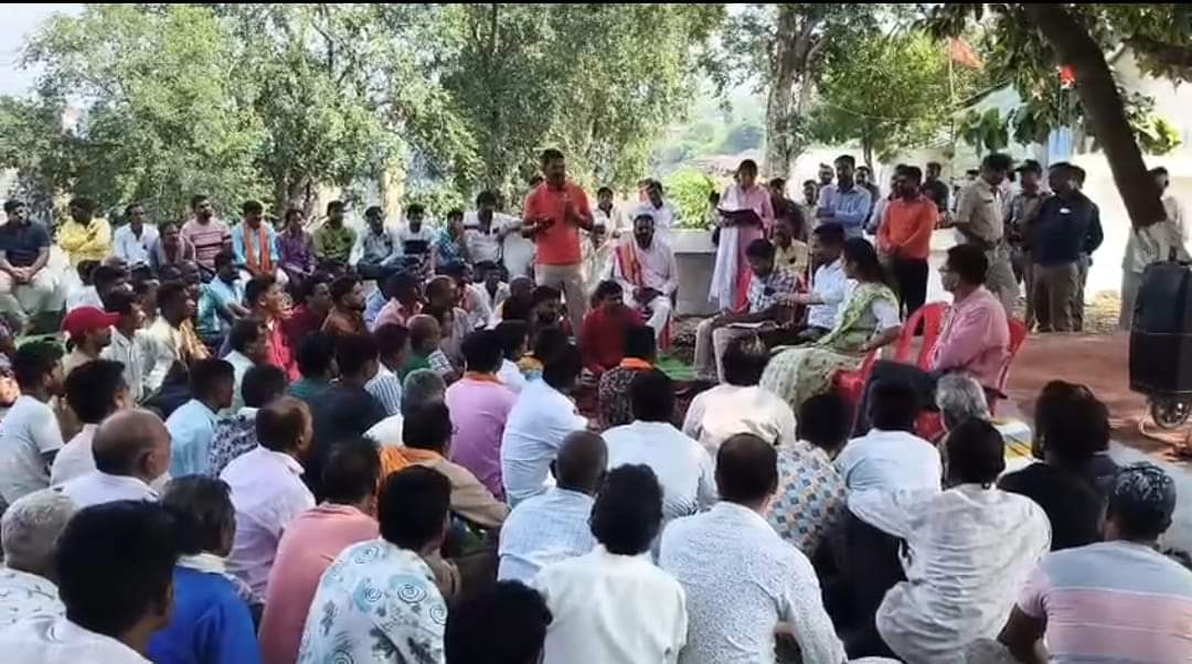 Mamleshwar Lok's protest intensifies, Public representatives and saint community warn of agitation