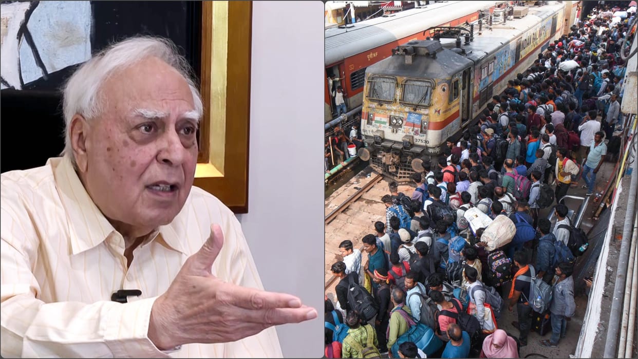 Kapil Sibal, RJD MP say trains ferried 6000 to Bihar from Haryana on Nov 3; railways replies