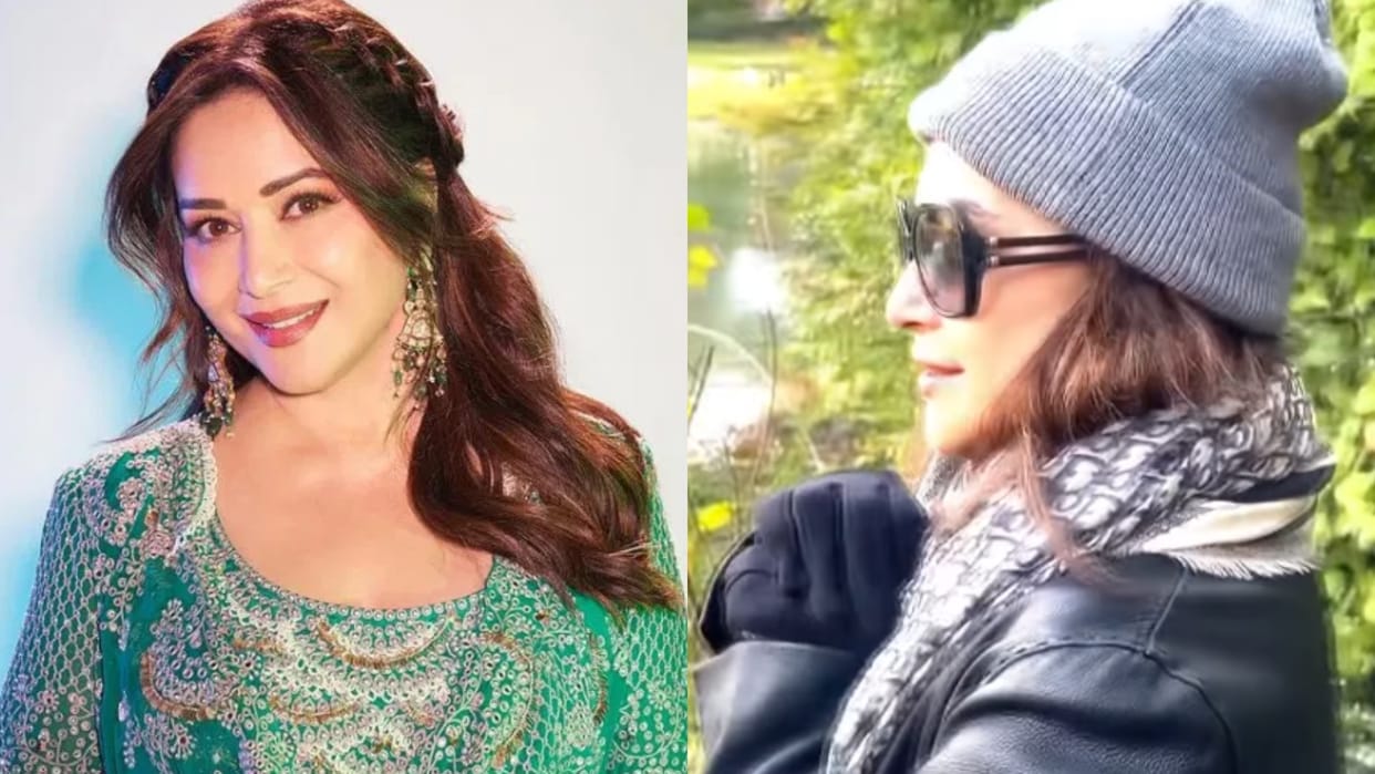 Madhuri Dixit Share Vacation Video After Canada tour trolling
