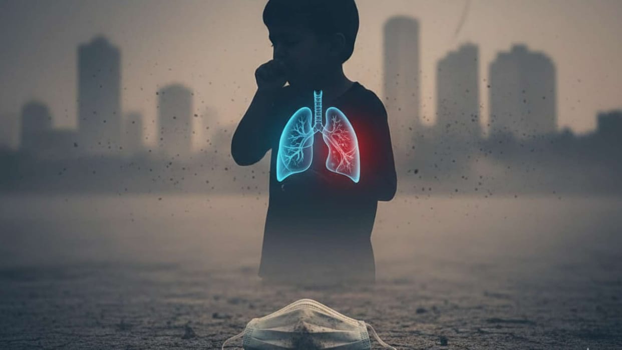 Pakistan Dangerous smog Karachi has exacerbated the health crisis leading to an increase in cases of pneumonia
