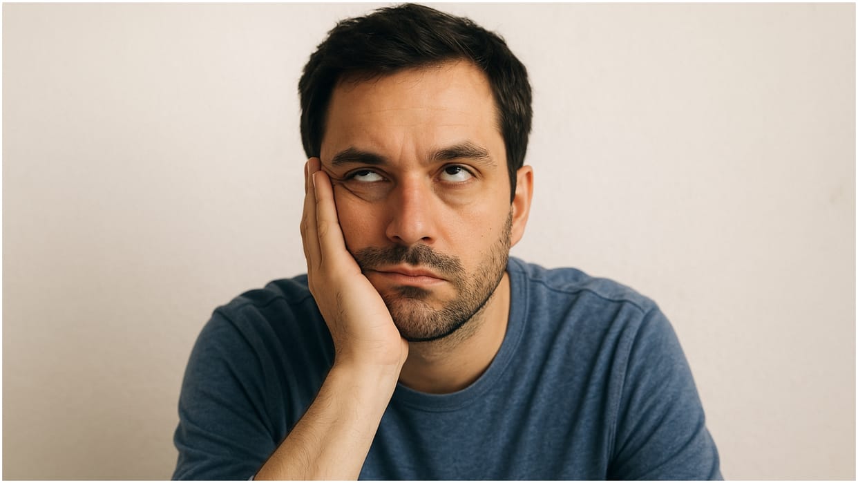 When other person is so talkative that you're bored a little common courtesy can help