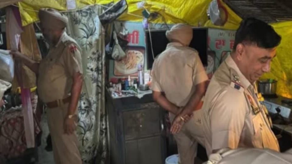 Campaign against drugs Khanna police raided several locations