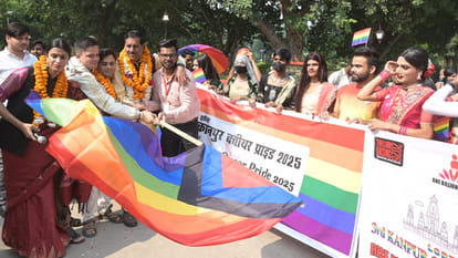 Kanpur: Transgender people took out a Gaurav Yatra, raising demands including shelter homes