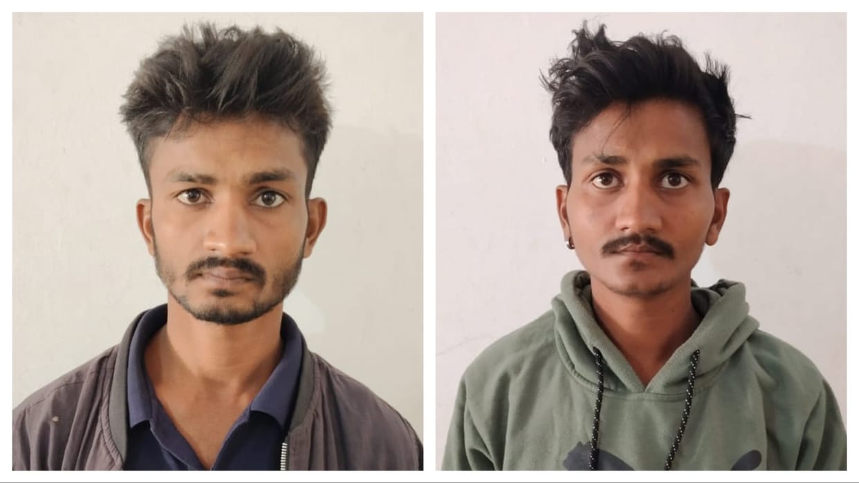 Police arrested the sons who murdered their father over a land dispute and sent them to jail.