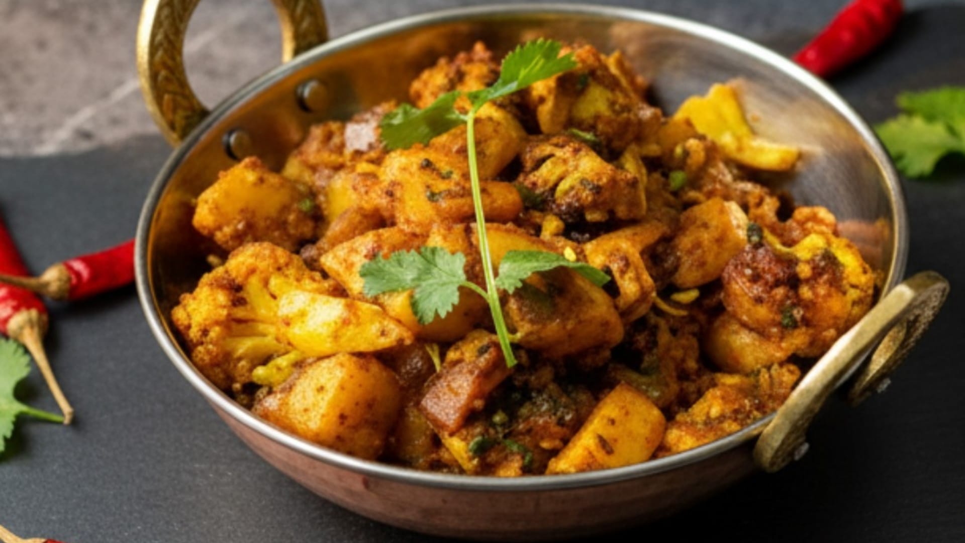 winter special recipe how to make dhaba style aloo gobhi sabji at home