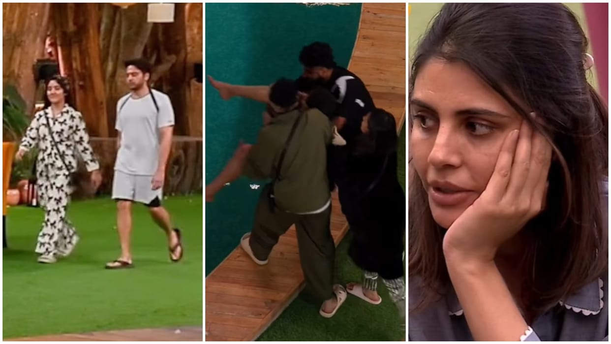 Bigg boss 19 new promo released something happening with him and farhana malti argued