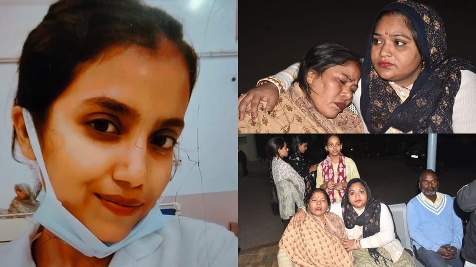 A student crossing the highway was crushed by a Scorpio and died.