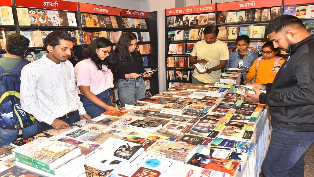 The book festival showcased the colours of literature, art and culture.