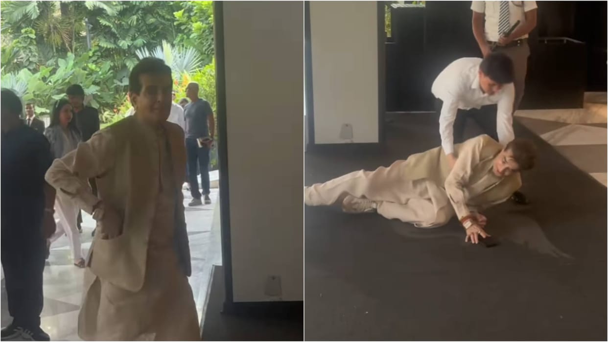 Jeetendra Falls Down At Zarine Khan Prayer Meet amid Prem Chopra and Dharmendra Deol hospitlised