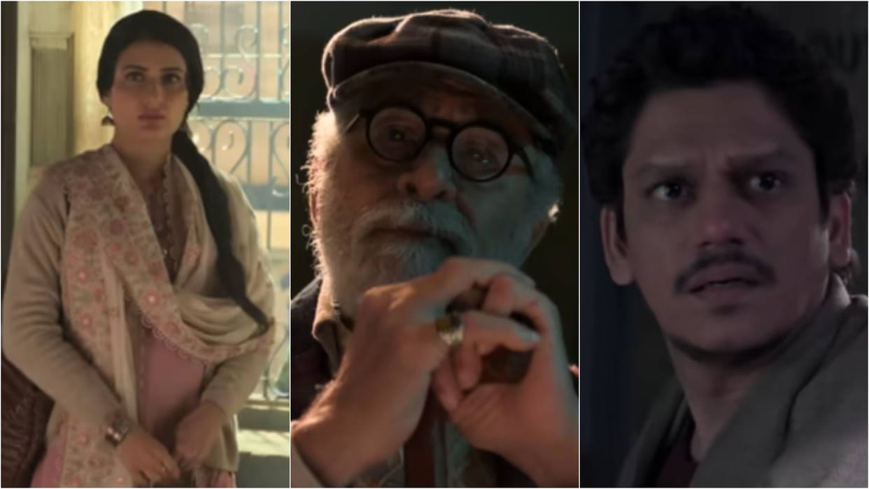 Gustaakh Ishq Trailer: vijay varma Naseeruddin Shah Fatima Sana Shaikh Gulzar Movie Release Date